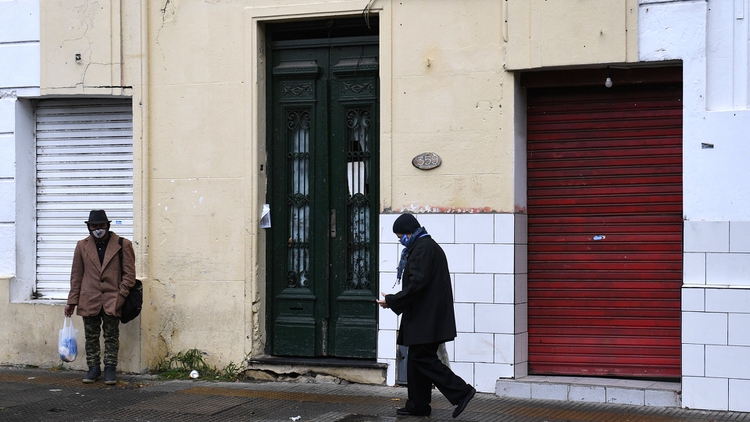 Balvanera, uno de los barrios más afectados de la zona sur de la Ciudad de Buenos Aires (Foto: Maximiliano Luna)