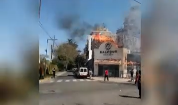 incendio castillo de villa del parque