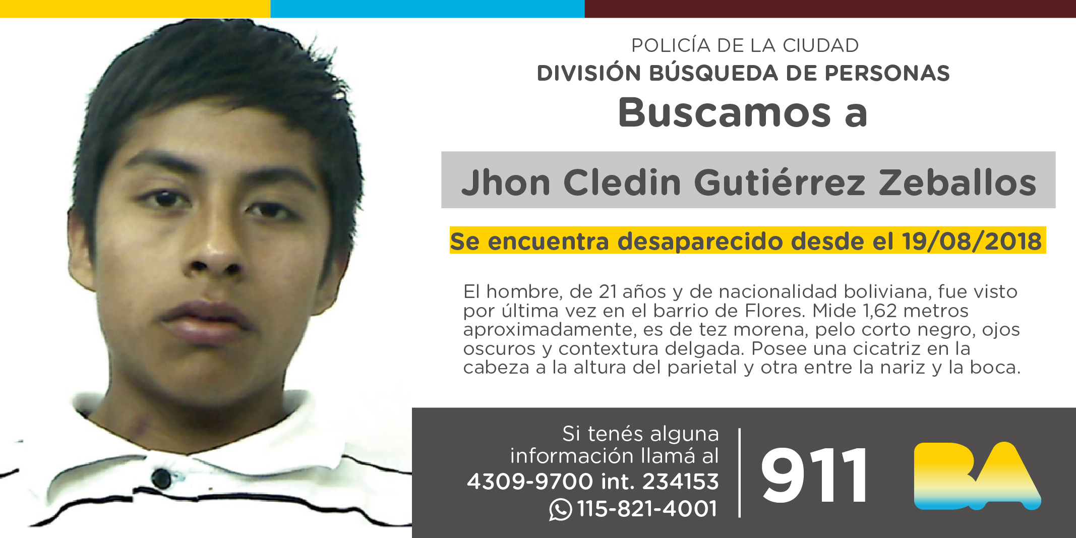 La-PolicC3ADa-de-la-Ciudad-solicita-colaboraciC3B3n-en-la-bC3BAsqueda-de-Jhon-Cledin-GutiC3A9rrez-Zeballos