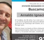 La Policía de la Ciudad solicita colaboración en la búsqueda de Arnaldo Ignacio Molina