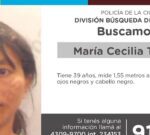 La Policía de la Ciudad solicita colaboración en la búsqueda de María Cecilia Taboada