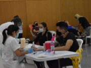 Colecta de sangre en el barrio de Recoleta