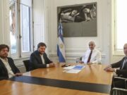 LUEGO DE LAS CRÍTICAS DE MÁXIMO KIRCHNER A LOS ELECTORES DE LA CIUDAD, MANZUR SE REUNIÓ CON LEANDRO SANTORO