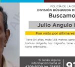 La Policía de la Ciudad solicita colaboración en la búsqueda de Julio Angulo Pizango