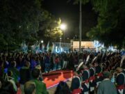 La ciudad homenajeo el 40° aniversario de Malvinas con una marcha de Antorchas