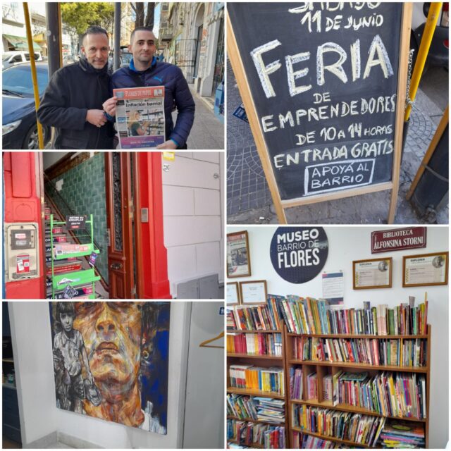 Estuvimos en la Feria de Emprendedores en el Museo de Flores con Roby Danna