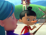 Volvió Pinocho junto a Geppetto y Pepe Grillo
