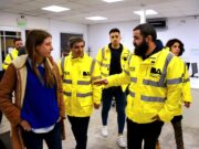 La ministra Migliore y el ministro de salud Quirós participaron del operativo frío