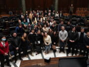 Un grupo de alumnos tuvieron su primera experiencia como legisladores de la ciudad