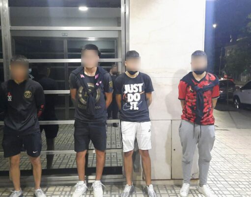 Cuatro detenidos en Parque Lezama por intentar robar bicicletas de la Ciudad
