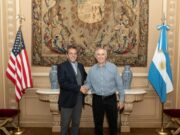 EN BUSCA DE LA CONFIANZA INTERNACIONAL, MASSA SE REUNIÓ CON EL EMBAJADOR DE ESTADOS UNIDOS