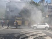Arde Palermo, se incendió una parrilla
