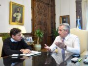 ALBERTO FERNÁNDEZ Y KICILLOF ANALIZARON AVANCES EN LA LICITACIÓN Y CONSTRUCCIÓN DEL CANAL DE MAGDALENA