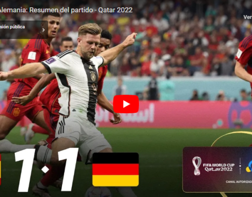 España casi elimina a Alemania en un partidazo que terminó empatado