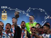 El recorrido que realizarán los Campeones del Mundo