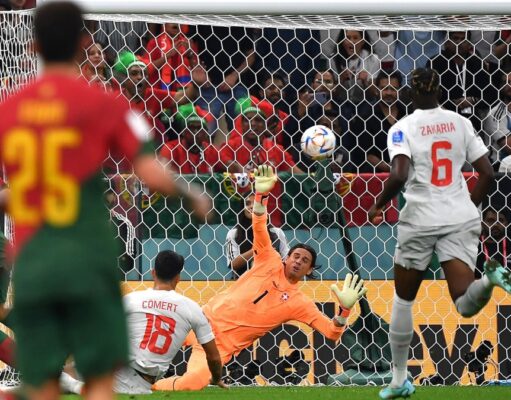 Portugal demolió a Suiza por 6 a 1 y ahora se medirá en Cuartos de final con el sorprendente Marruecos