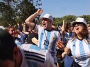 Larreta festejó el pase a la final junto a 35000 personas en la Plaza Seeber de Palermo