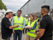 Jorge Macri visitó el Centro de Reciclaje de la Ciudad