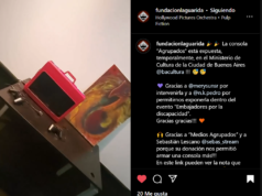 La Consola Gamer que Donó Medios Agrupados está expuesta en el Ministerio de Cultura de la Ciudad