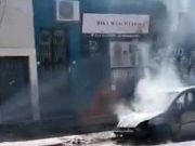 Un incendio con escape de gas dejó como saldo una persona herida