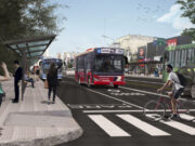 Comenzaron las obras de seguridad vial en el Centro de trasbordo en Liniers