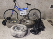 Detienen a un roba ruedas en el barrio de Villa Pueyrredón