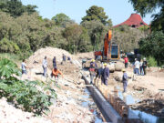 Avances en las obras del nuevo Borde Costero del Barrio Rodrigo Bueno