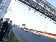 La Ciudad inauguró la primera autopista inteligente para vehículos particulares