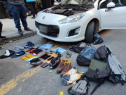 Persecución en el barrio de Palermo termina con cinco delincuentes detenidos