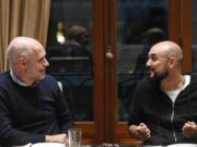 Horacio Larreta distinguió al músico Abel Pintos