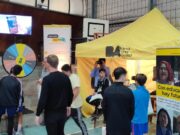 La Ciudad trasladó el Planetario itinerante y la clínica deportiva de básquet a la Ciudad de Mendoza