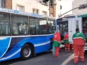 Un choque entre 3 colectivos deja al menos 11 heridos en Villa Devoto