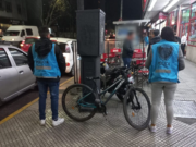 Recuperan una bicicleta robada en el barrio porteño de Belgrano