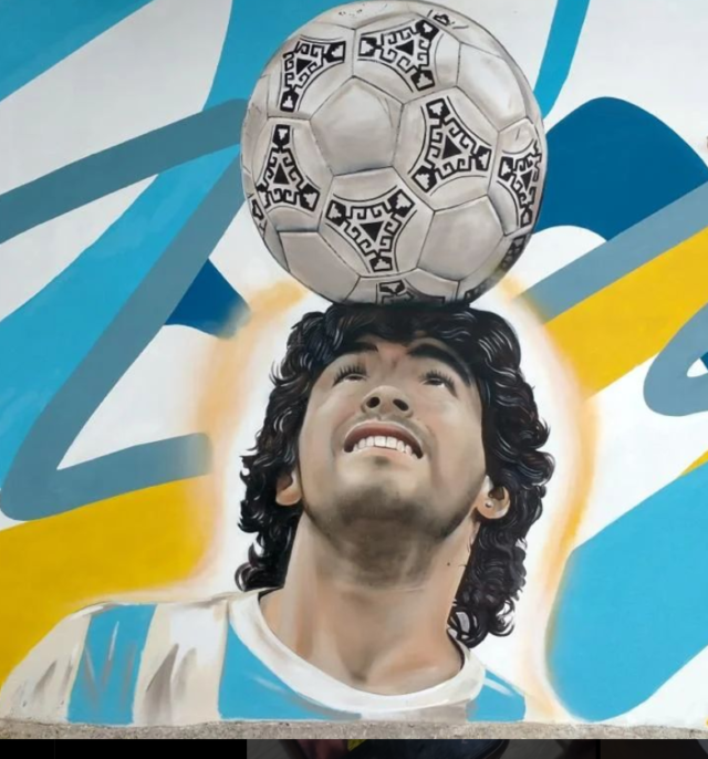 MARADONA-MURal