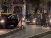 La pelea del taxista en Palermo: el llamativo dato que encontraron