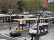 Modificaron las paradas de colectivos en Retiro