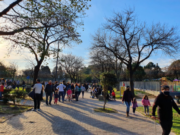 Ya se encuentra en marcha la renovación de la Plaza Irlanda en el barrio de Caballito