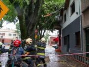 El Jefe de Gobierno Porteño fue parte de los operativos tras el feroz temporal en la Ciudad