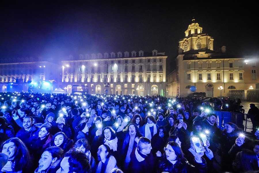 Celebraciones de Año Nuevo en Turín