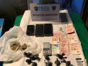 Detienen a 3 personas por venta de drogas en el barrio Fraga