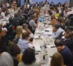 Con la presencia de funcionarios del Gobierno nacional, Diputados inició el debate de la ley ómnibus