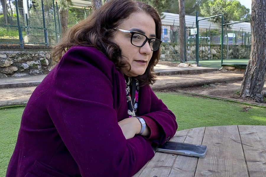 Samah Salame, coodirectora de la oficina de comunicación de la localidad