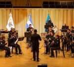 La agrupación Musical de la Policía de la Ciudad se presenta en la AMIA