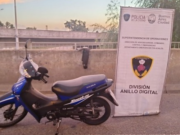 La Policia de la Ciudad recuperó una moto en apenas 15 minutos