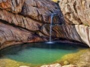 Miniturismo: cascada en Tres Arroyos en provincia de Buenos Aires