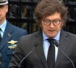 En el acto oficial por Malvinas, Milei llamó a reconciliarse con las FF.AA.