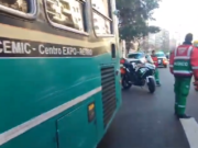 Chocaron dos colectivos en Palermo dejando varios heridos