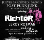 Este jueves Richter se presenta en Strummer Bar , Palermo