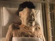La imagen de la momia china que falleció hace 2000 años