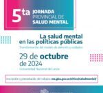 Ya abrió la inscripción para la presentación de trabajos sobre salud mental